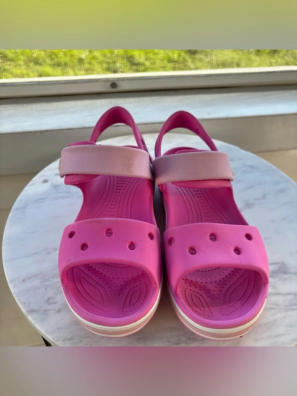 Crocs Kids' Bayaband Sandals Size 3 J3 Girls